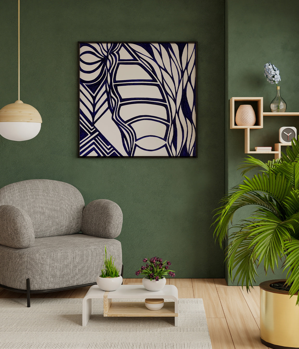 Geometric Leaves